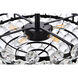 Emilia 5 Light 18 inch Black Flush Mount Ceiling Light