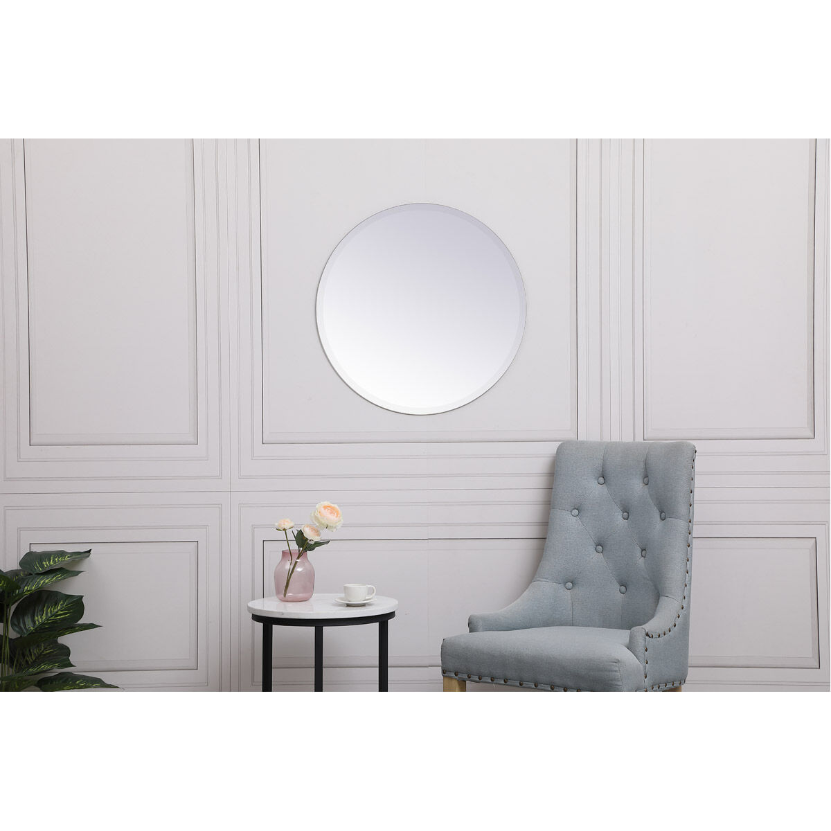 Gracin 24 X 24 inch Clear Wall Mirror