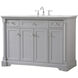 Clarence 48 X 22 X 35 inch Grey Vanity Sink Set