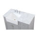 Franklin 42 X 22 X 35 inch Grey Bathroom Vanity Cabinet