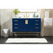 Eugene 48 X 22 X 34 inch Blue Vanity Sink Set
