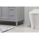 Bennett 48 X 21 X 35 inch Grey Vanity Sink Set