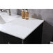 Hayes 84 X 22 X 35 inch Black Vanity Sink Set