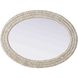 Marlowe 36 X 27 inch Linen White Mirror
