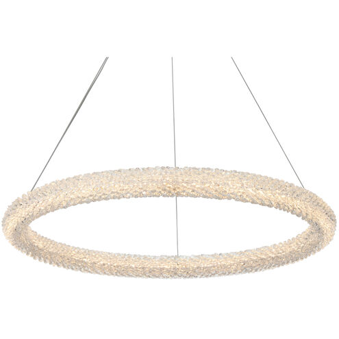 Bowen 1 Light 32 inch Chrome Chandelier Ceiling Light