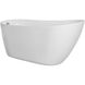 Chantal Glossy White Bathtub