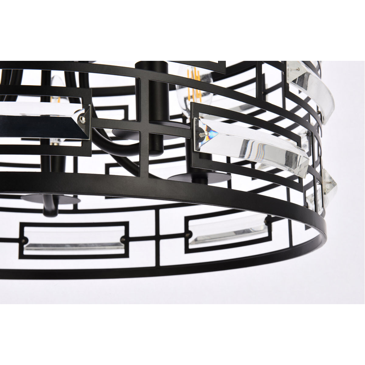 Kennedy 5 Light 19 inch Black Pendant Ceiling Light