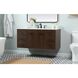 Cyrus 48 X 22 X 33.5 inch Walnut Vanity Sink Set in Not Included