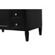 Park Avenue 42 X 22 X 35 inch Black Vanity Sink Set