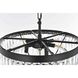 Josephine 10 Light 20 inch Black Chandelier Ceiling Light