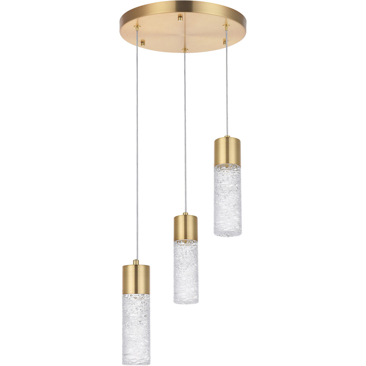 Constellation LED 11.8 inch Gold Pendant Ceiling Light