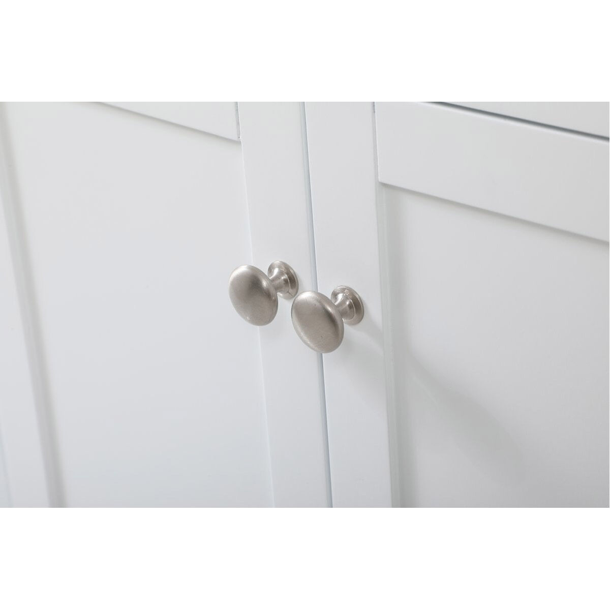 Franklin 60 X 22 X 35 inch White Bathroom Vanity Cabinet