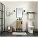 Eugene 19 X 18 X 33.5 inch Natural Oak Vanity Sink Set