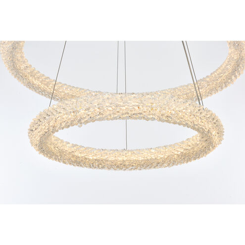 Bowen 2 Light 28 inch Chrome Chandelier Ceiling Light