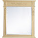 Lenora 36 X 32 inch Light Antique Beige Wall Mirror