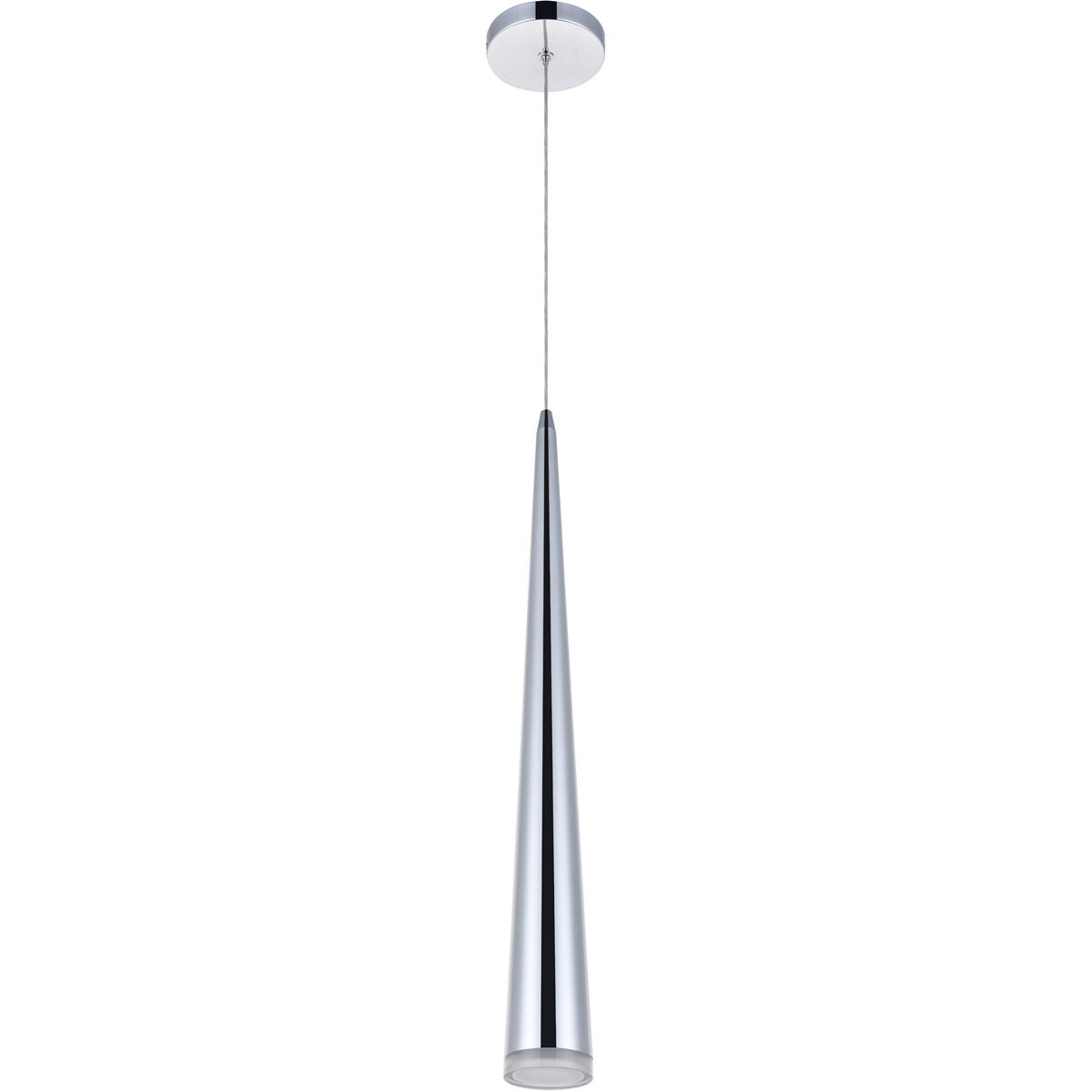 Fantasia LED 4.72 inch Chrome Pendant Ceiling Light