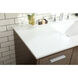 Baldwin 48 X 22 X 34 inch Walnut Vanity Sink Set