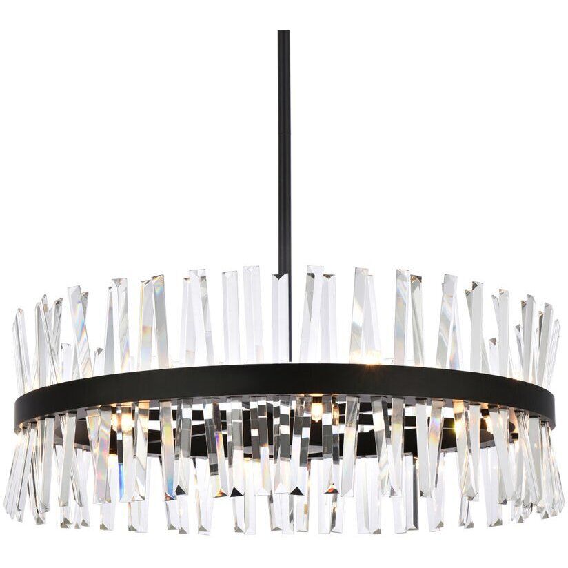 Serephina 16 Light 32 inch Black Chandelier Ceiling Light