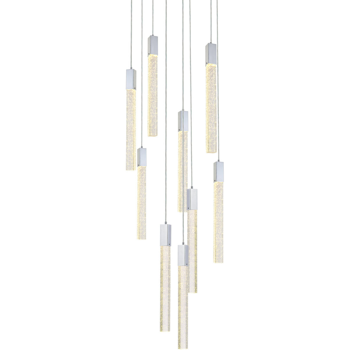 Weston 9 Light 24 inch Chrome Pendant Ceiling Light