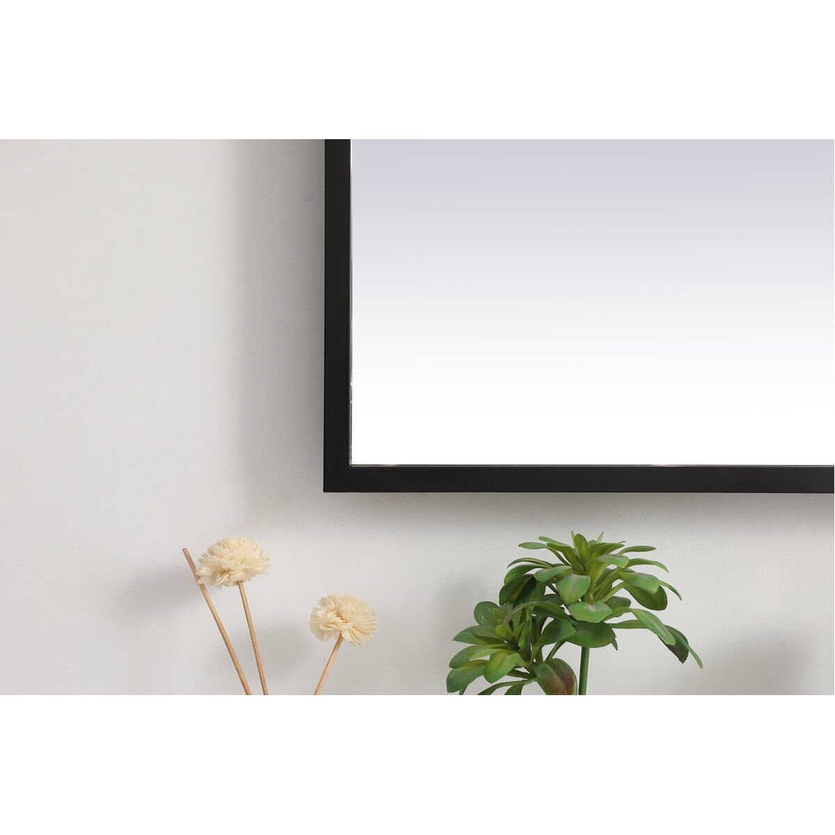 Pier 36 X 24 inch Black LED Mirror