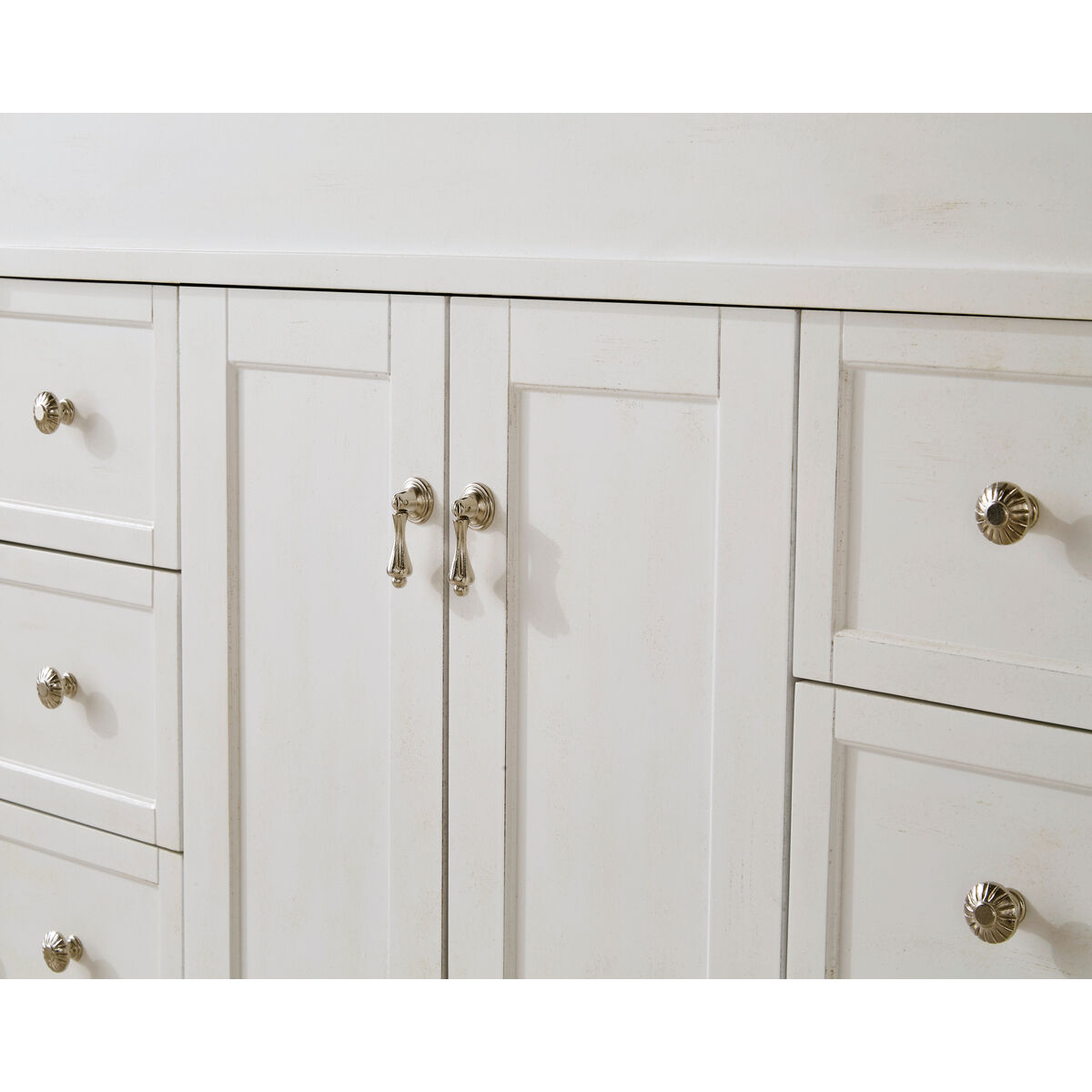 Lexington 42 X 21.5 X 35 inch Antique White Vanity Sink Set