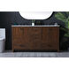 Soma 60 X 19 X 34 inch Expresso Vanity Sink Set