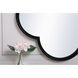 Motif 28 X 28 inch Black Wall Mirror