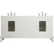 Danville 72 X 21 X 36 inch Antique White Vanity Sink Set