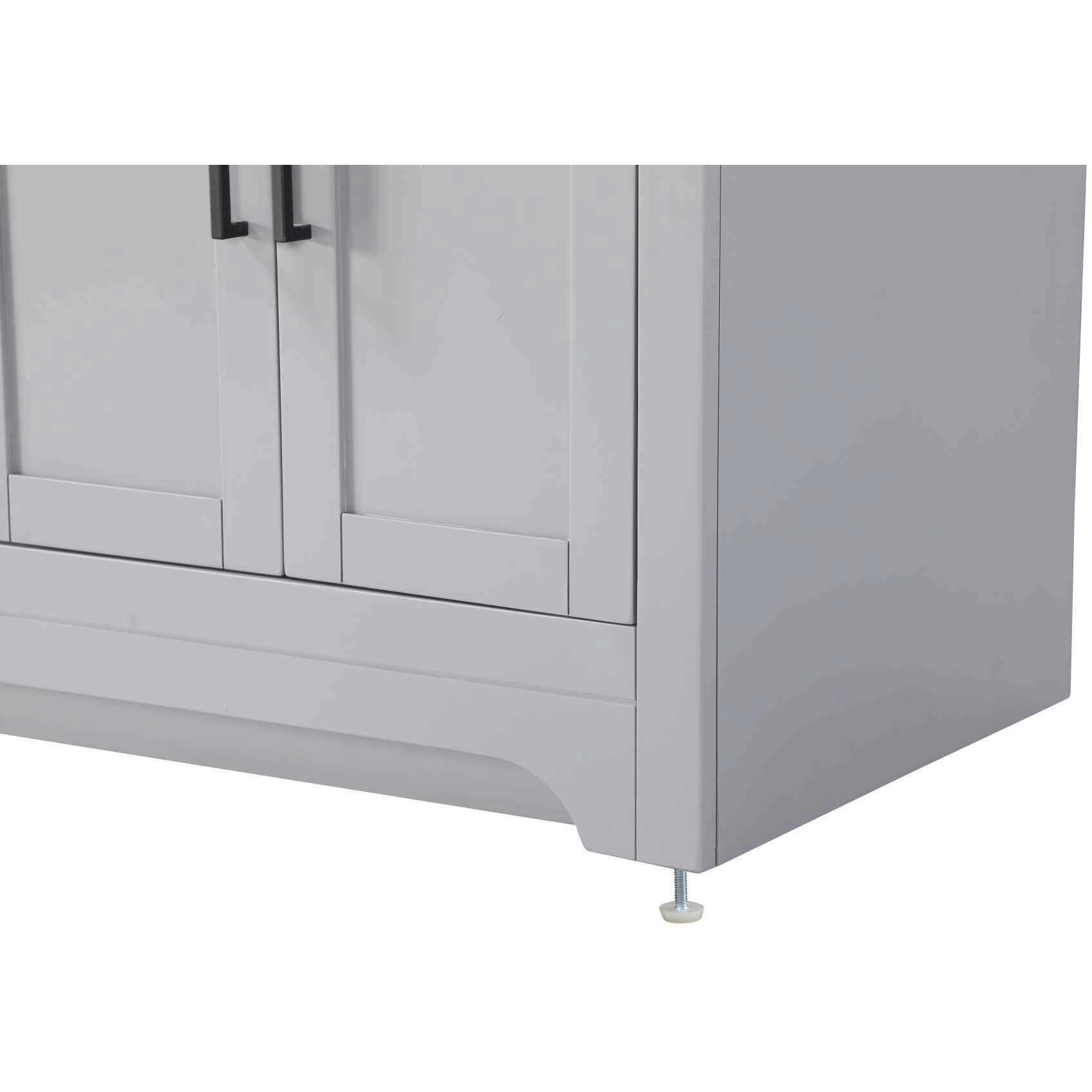 Remington 60 X 35 inch Grey Bathroom Vanity Cabinet
