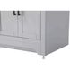 Remington 60 X 35 inch Grey Bathroom Vanity Cabinet