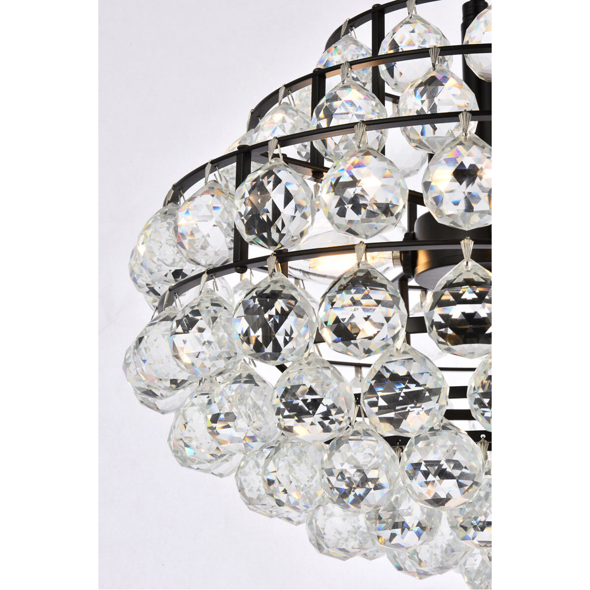 Savannah 3 Light 16 inch Black Pendant Ceiling Light