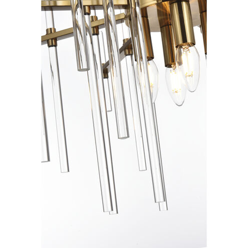 Sienna 8 Light 27 inch Gold Pendant Ceiling Light