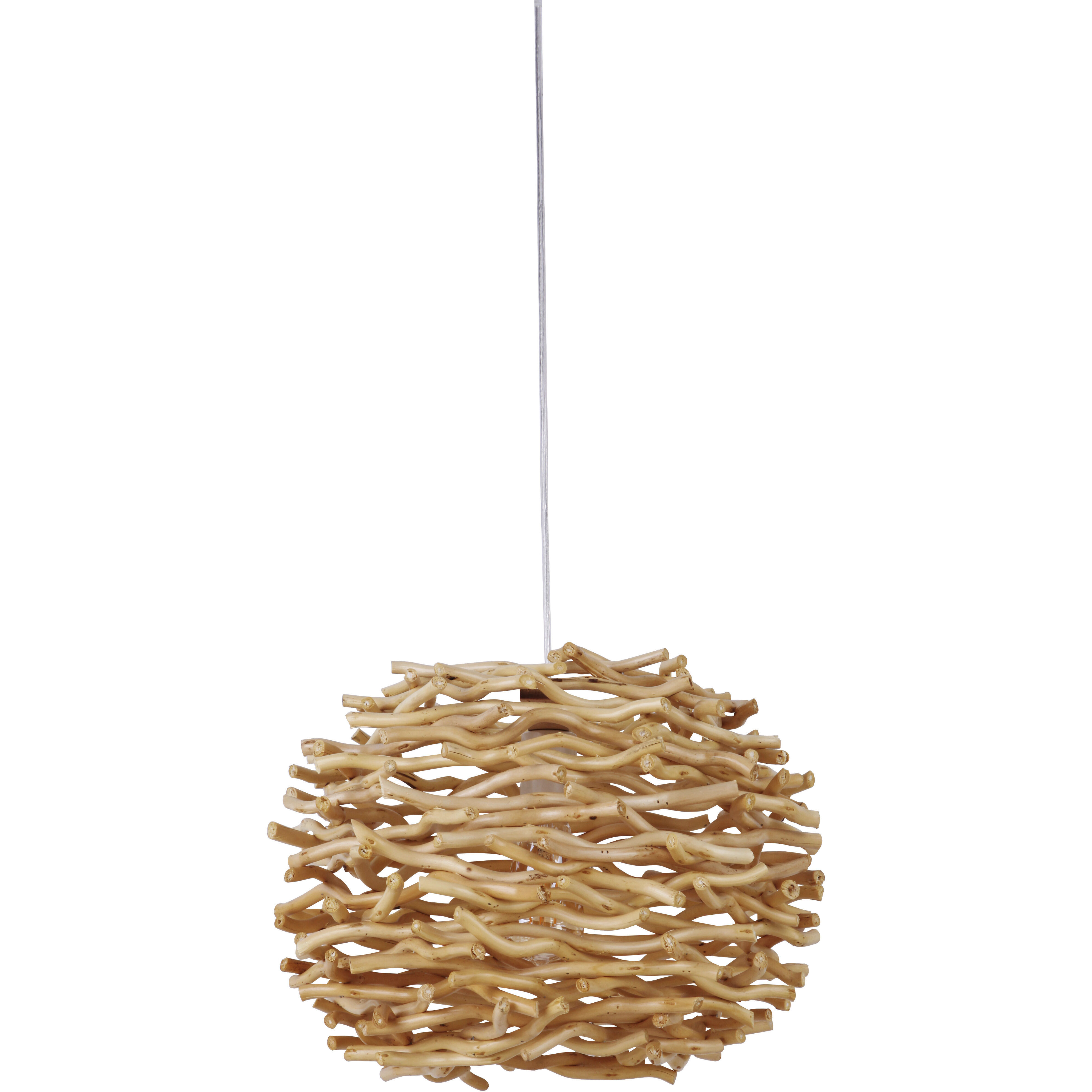 Wood Shade Pendant   
