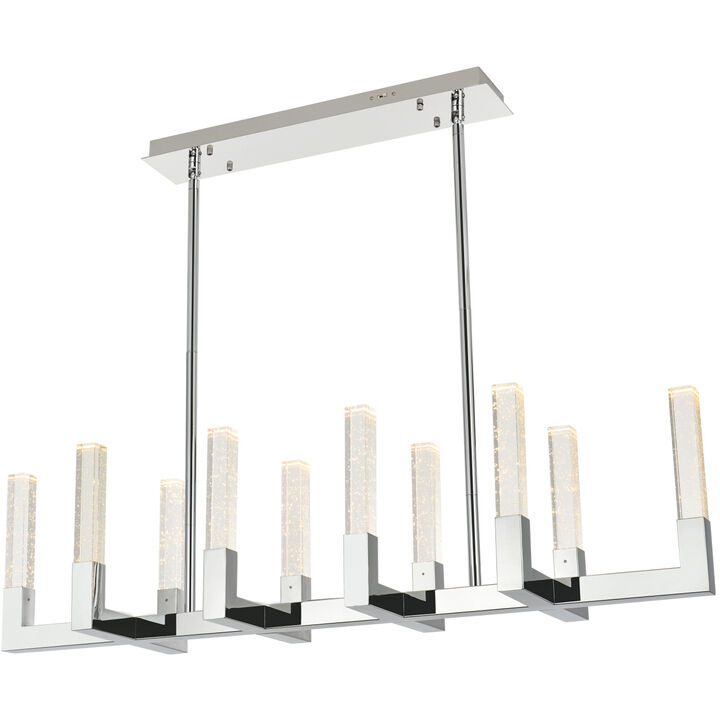 Noemi 10 Light 12 inch Chrome Pendant Ceiling Light