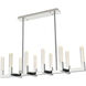 Noemi 10 Light 12 inch Chrome Pendant Ceiling Light
