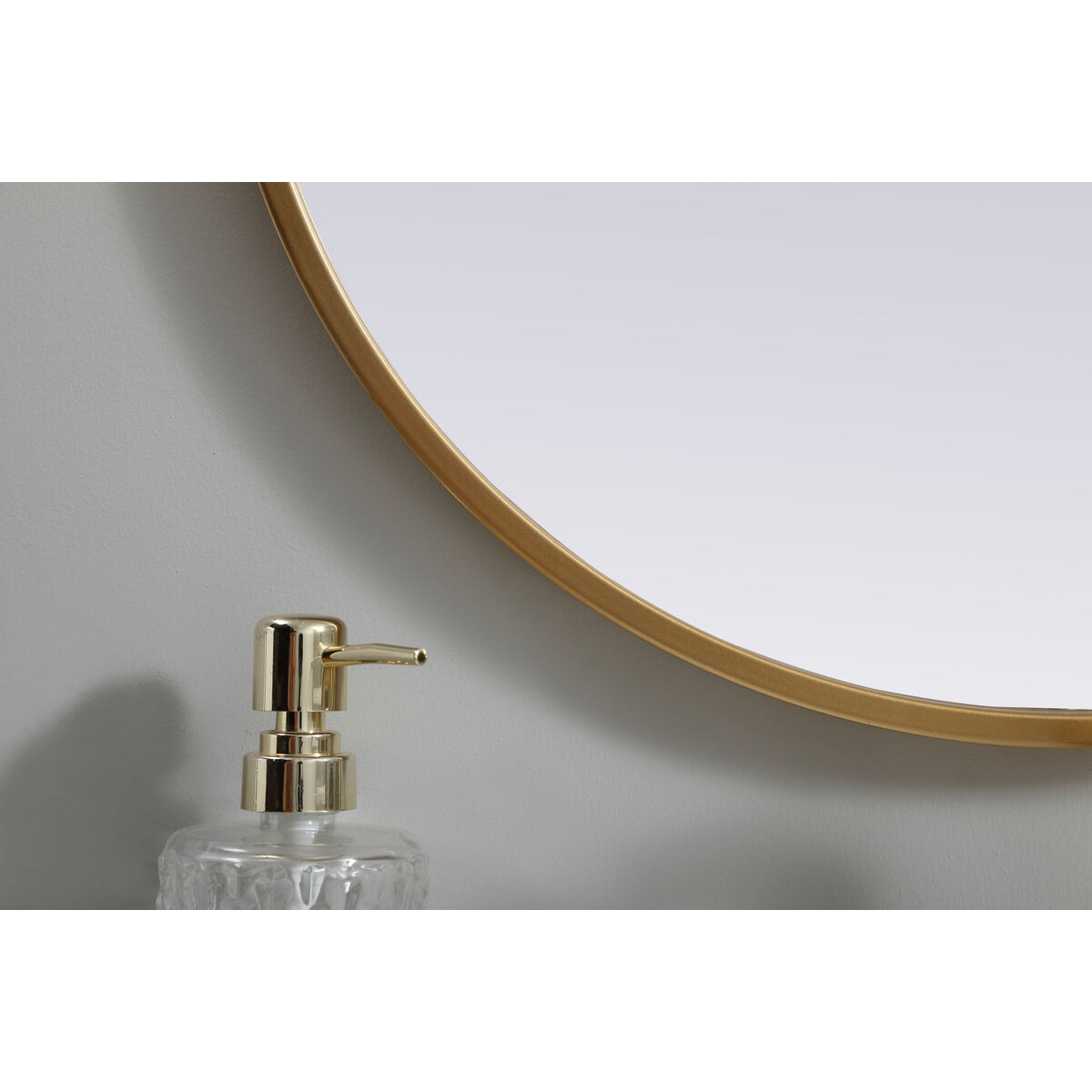 Asha 30 X 20 inch Brass Mirror in 20 x 30