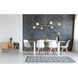 Zayne 6 Light 49 inch Gold Pendant Ceiling Light