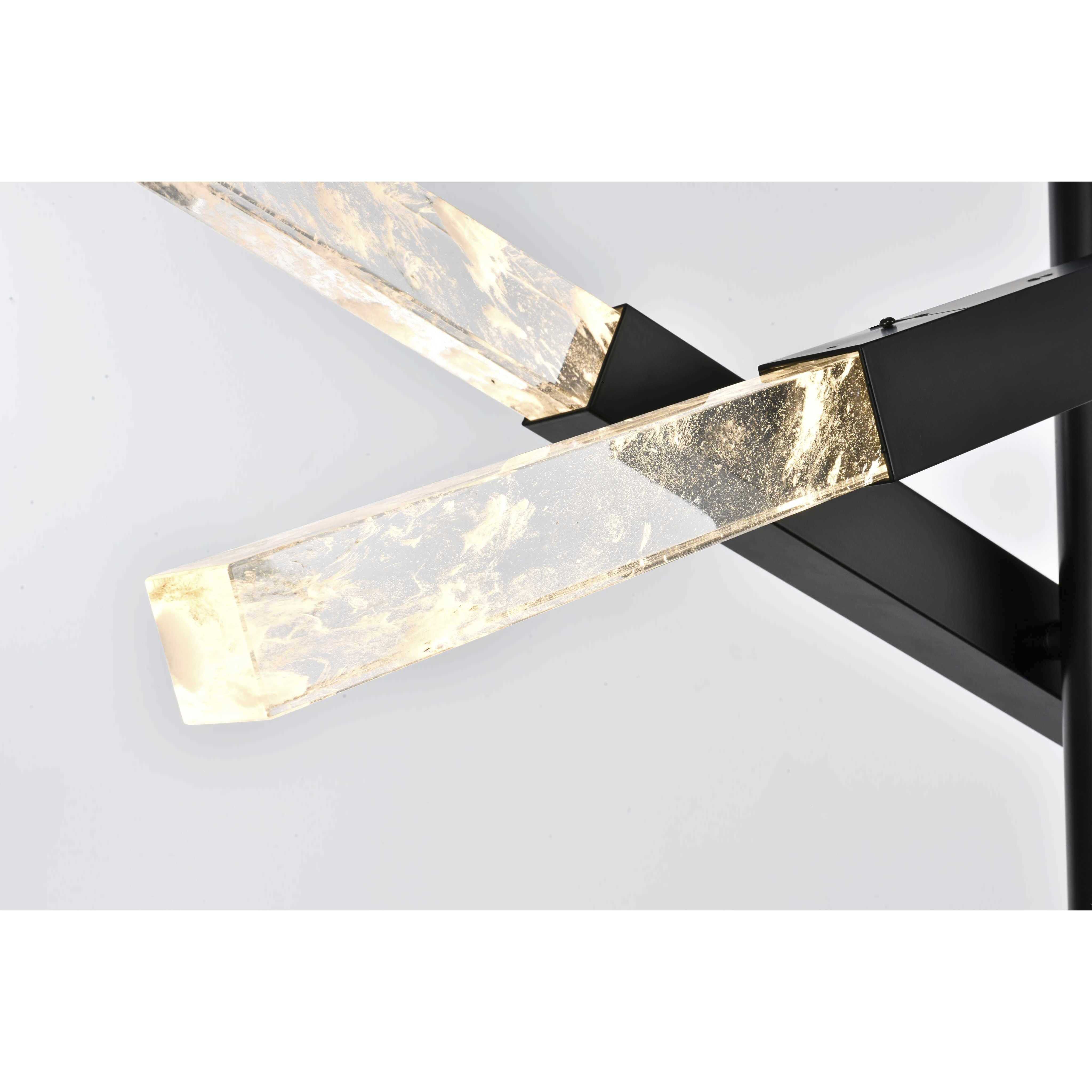 Ari 6 Light 10 inch Black Pendant Ceiling Light