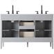 Blakely 54 X 34 inch Grey Bathroom Vanity Cabinet
