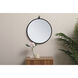 Eternity 18 X 18 inch Black Wall Mirror