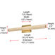 Bowen 1 Light 30 inch Satin Gold Wall Sconce Wall Light