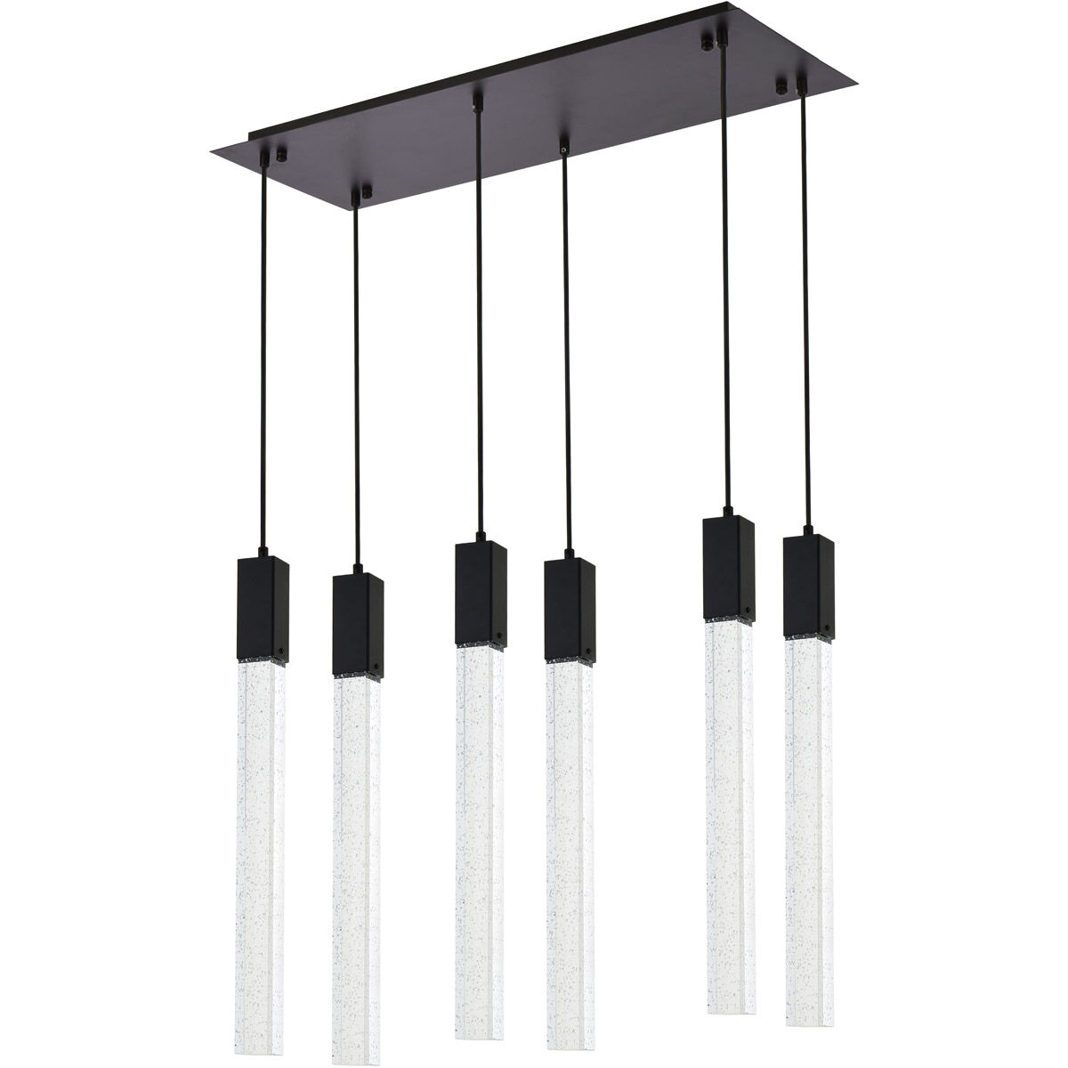 Weston 6 Light 32 inch Black Pendant Ceiling Light