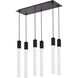 Weston 6 Light 32 inch Black Pendant Ceiling Light