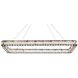 Monroe 1 Light 50 inch Black Pendant Ceiling Light