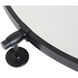 Everly 30 X 30 inch Black Mirror
