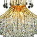 Toureg 16 Light 35 inch Gold Foyer Ceiling Light in Royal Cut