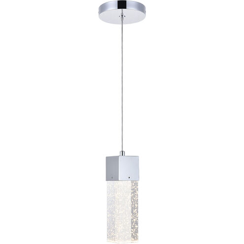 Novastella LED 5 inch Chrome Pendant Ceiling Light