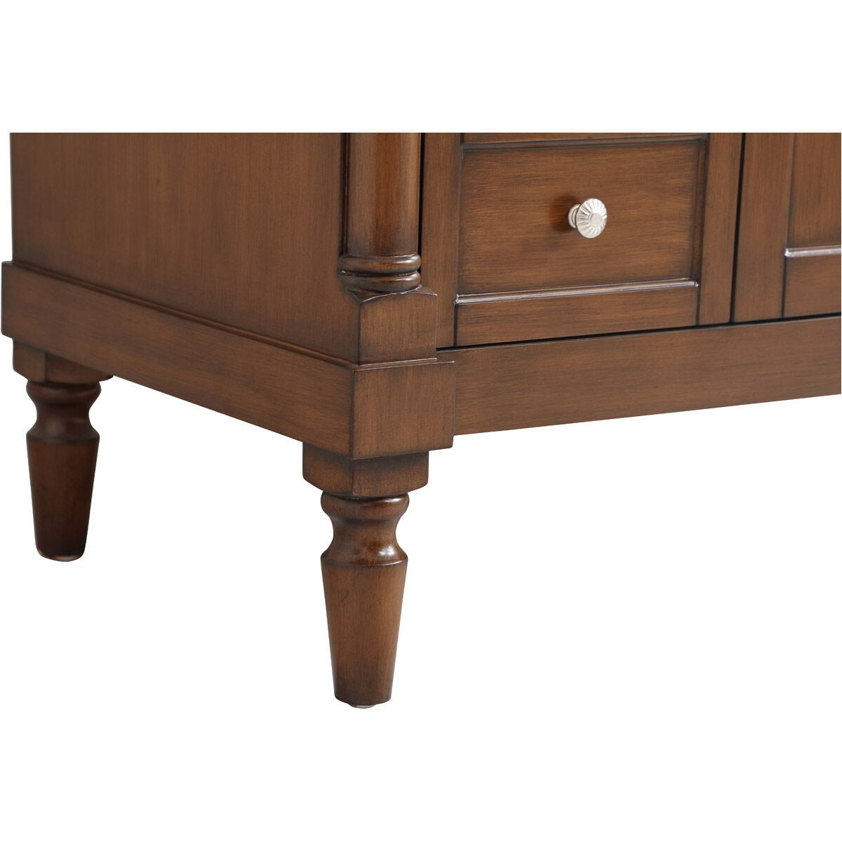 Lexington 48 X 21.5 X 35 inch Walnut Vanity Sink Set