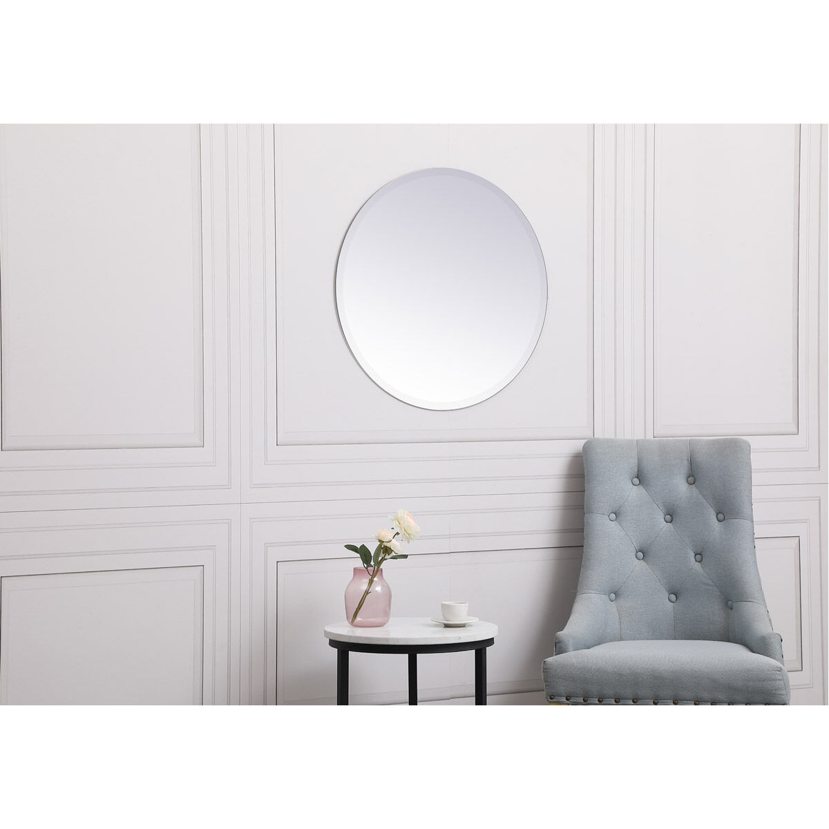 Gracin 24 X 24 inch Clear Wall Mirror