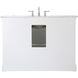Clarence 48 X 22 X 35 inch White Vanity Sink Set